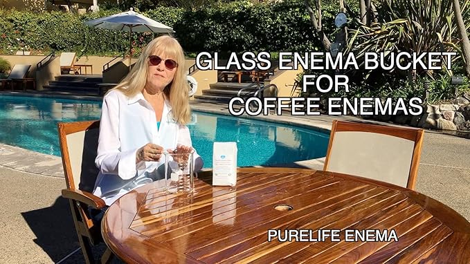 Purelife Enema Coffee- Certified Organic - Light Air Roast - Ground - Specialty Grade -Third Party Lab Tested - Mycotoxin Free - Accepted By Gerson Since 2012