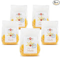 isiBisi Gluten-Free Tubetti Pasta 5-Pack - Artisanal Corn and Rice Noodles - Non GMO Vegan Made in Italy