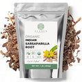 Elanen Naturals Organic Sarsaparilla Root 1 lb. (16 oz) USDA Certified Organic Indian Sarsaparilla Tea Hemidesmus Indicus Sasparilla Sarsparilla Zarzaparrilla Cut &amp Sifted