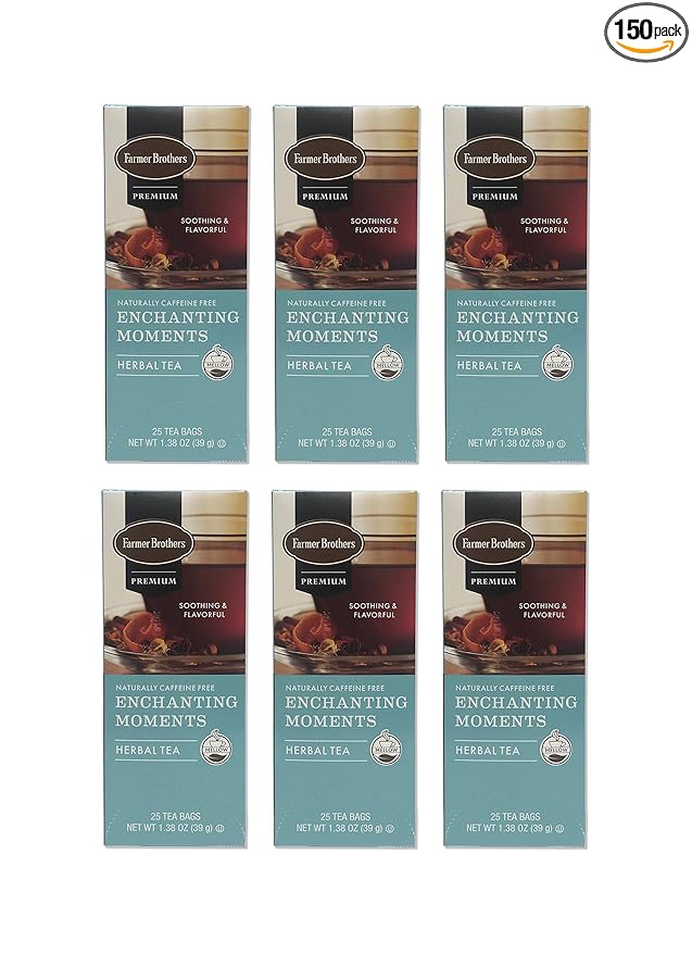 Farmer Brothers Premium: Enchanting Moments Herbal Tea - 6/25 ct boxes