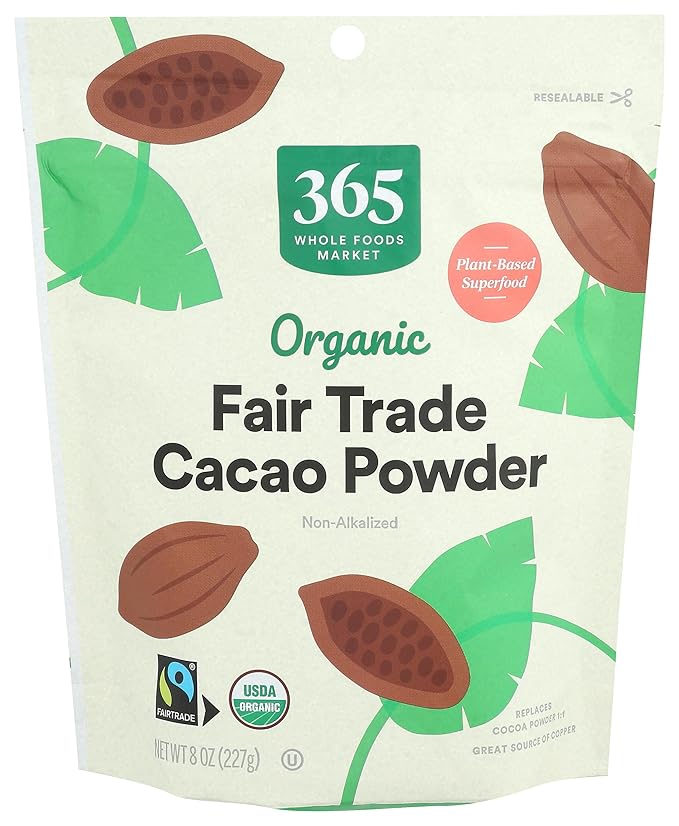 365 by Whole Foods Market Cacao Powder Organic 8 Ounce