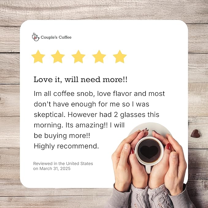Couple's Coffee K-Cups | Cinnabon Flavored Coffee | Gives Back to Military Families | Love your Buns | Gourmet Ground Coffee with Cinnamon Bun Flavors | Compatible with K-Cups &amp Single Serve Brewe