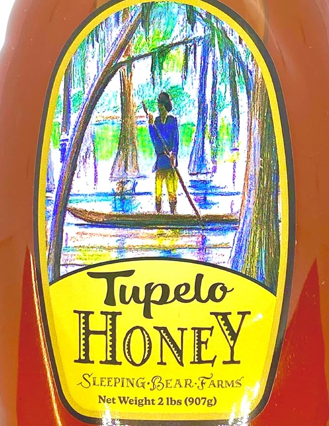 Tupelo Honey 32oz. Bottle - Bulk Case of 12 - Premium from Sleeping Bear Farms Beekeepers in the Florida Apalachicola River Basin
