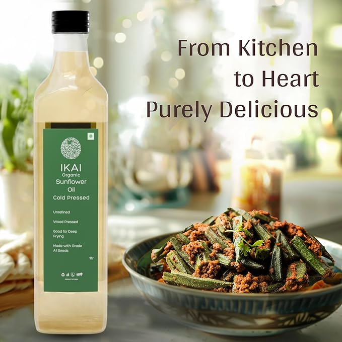 IKAI Organic Sunflower Oil 1L