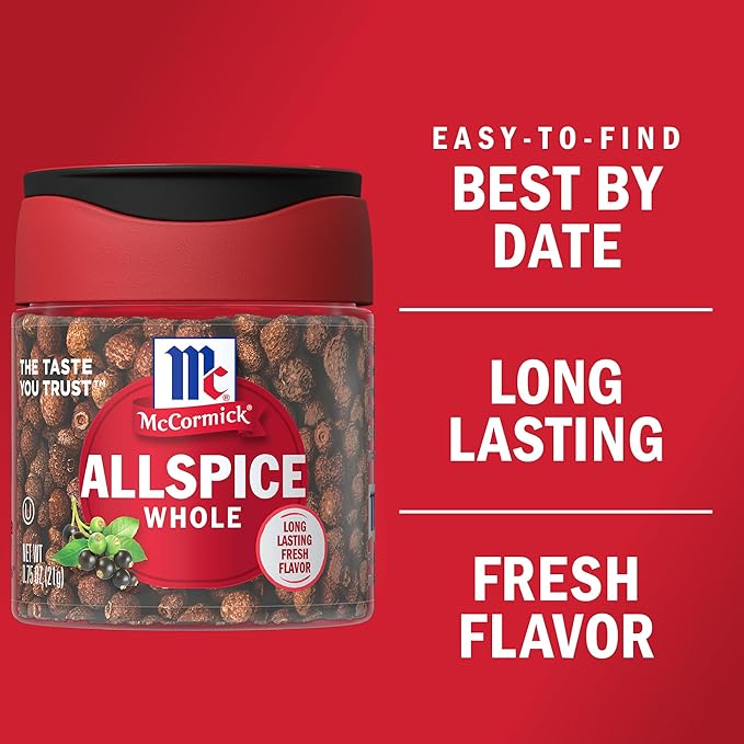 McCormick Whole Allspice 0.75 oz (Pack of 6)
