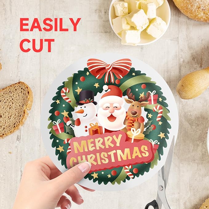 Edible Paper A4 Size 25pcs Icing Frosting Sheet 11.7 x 8.3 Sugar Paper for Cake Printable Image Rice Sheet for Cake Decorating