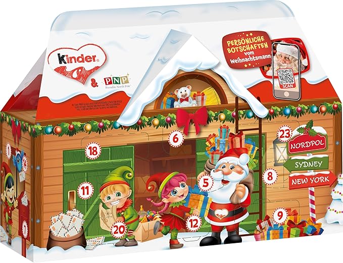 Ferrero Kinder Mix Advent Calendar 3D House - 234g