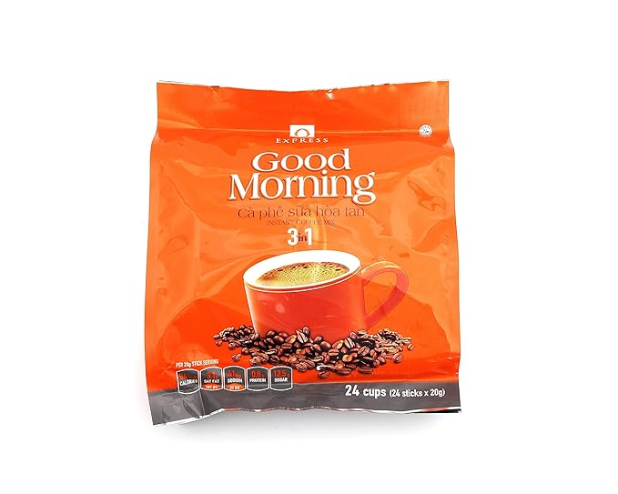 Tran Quang Cafe Good Morning Vietnamese Instant Coffee Mix 3 in 1