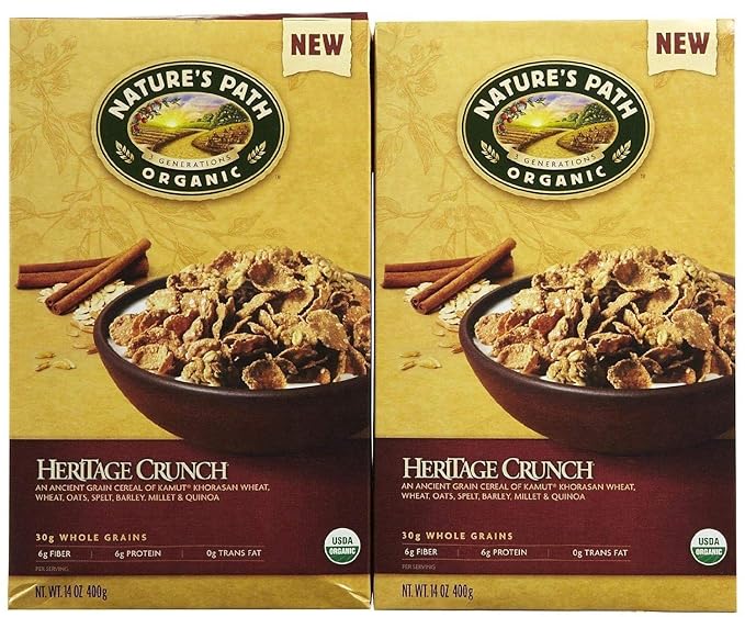 Heritage Crunch Cereal 14 Ounces (Case of 12)