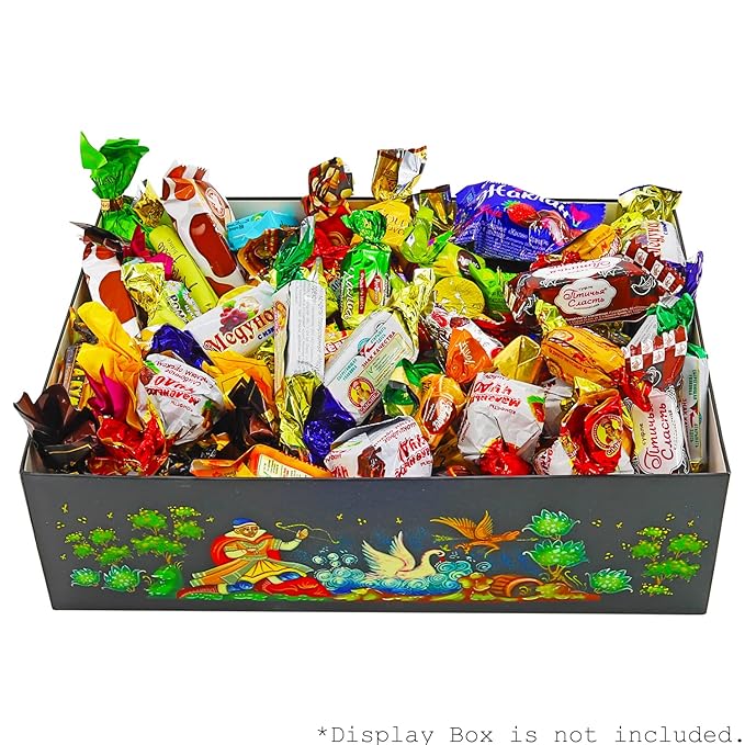 Supreme Sweets Candy Mix Gift Bag - Russian Polish &amp Ukrainian Candy Mix - Ulitimate Assortment of Chocolate Party Candy Mix of Eastern European Candies– Variety of Russian Polish &amp Ukrainia