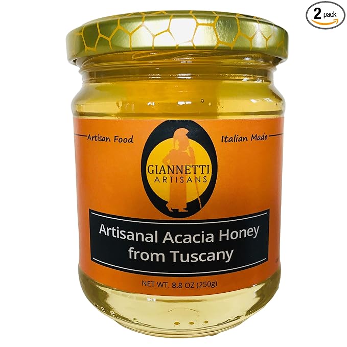 Giannetti Artisans Imported Premium Italian Acacia Honey - 8.8 oz