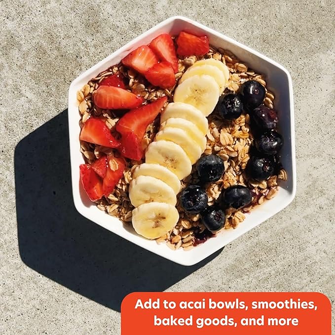 Virtue Foods Bulk Granola Original 5 lb Resealable Bag - Healthy Cereal Topping with Sunflower Seeds Cinnamon Maple Syrup Coconut Oil - Nut Free Gluten Free Soy Free Dairy Free Seed Oil Free V