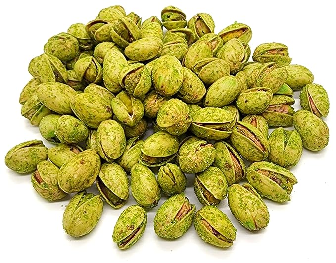 Gourmet Jalapeno/Lime Pistachios - 5 pounds - Pistaches con Jalapeno - MEXICAN STYLE - by Gamar Foods