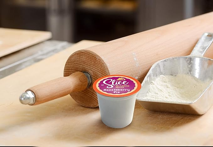 Slice Coffee Flavored Coffee Razzleberry Pie for Single Serve Brewers 40 Count