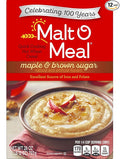 Malt-O-Meal Maple And Brown Sugar - Hot Cereals 28 Ounce -- 12 per case.