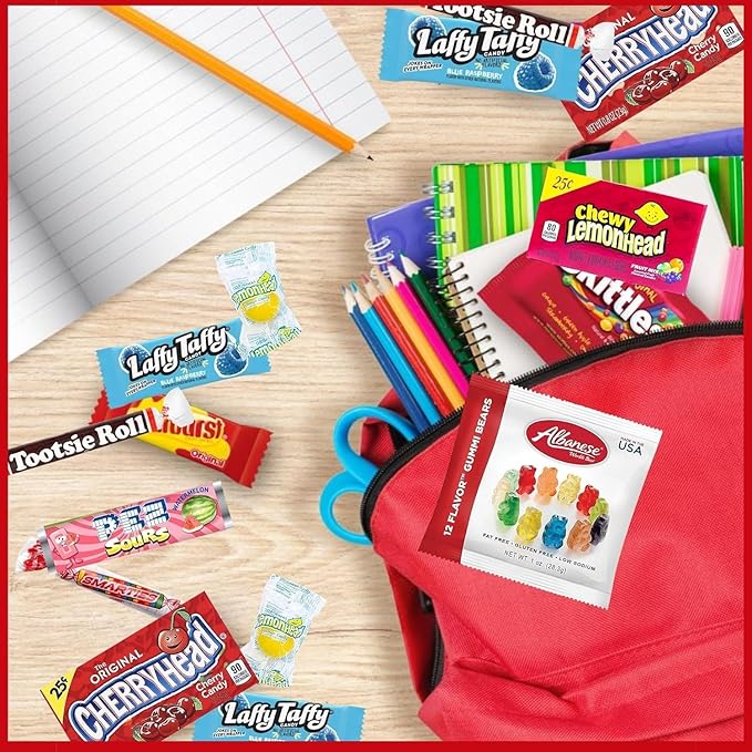 ULTIMATE Assorted Classic Candy Variety Mix Fun Mega Variety Pack! Individually Wrapped Minis Bulk Fun Size Assortment Perfect Treat Mix For Christmas Gifts &amp Stockings Parties Parades &amp