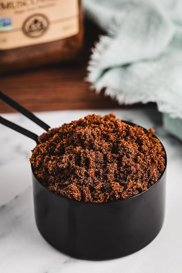 India Tree Dark Muscovado Sugar 1 lb (Pack of 4)
