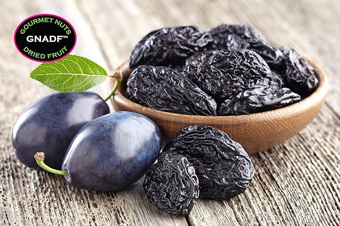 GNADF | Medium Pitted Prunes | Grown In The USA | Available in 5 10 25 Lb Sizes | Gourmet Nuts And Dried Fruit | (25 lbs)