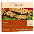 Nutmeg State Nutrition - High Protein Snack Bars 15g Protein 160 Calories Low Sodium 18g Carbs 5g Fiber 7 Servings Per Box (Peanut)
