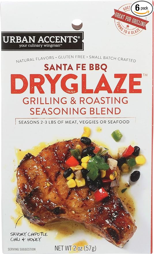 Urban Accents Santa Fe BBQ Grilling and Roasting Dryglaze 2.0-Ounce Packages (Pack of 6)