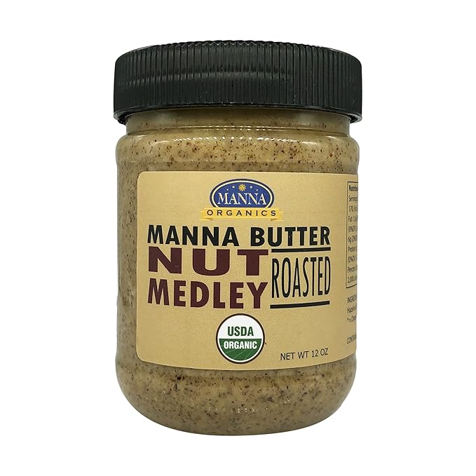 Manna Organics Organic Nut Medley Butter 12 Oz