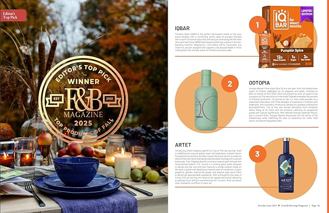 Ootopia Manaki Extra Virgin Olive Oil - Award-Winning Greek EVOO (#2 Editor's Pick Food &amp Beverage Magazine 2025) (8.45 Fl Oz)