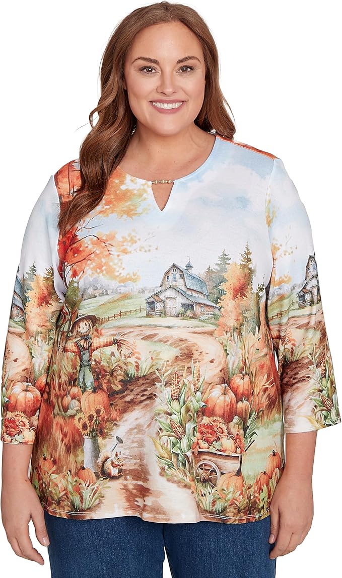 Farm Landscape Harvest Top