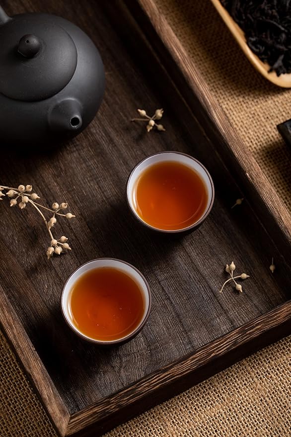 Xin Qing Black Oolong Tea Taiwan Red Oolong Tea Taiwan High Mountain Oolong Tea Loose Oolong Tea 150g/5.3oz