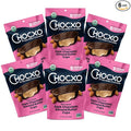 Chocxo Dark Chocolate Almond Butter Cups - Lower Sugar Organic NonGMO Keto Gluten Free Kosher. 60% Cacao No Artificial Sweeteners/Sugar Alcohols 3.45 oz (Pack of 6)