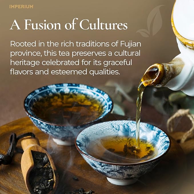Imperium Tie Guan Yin Loose Leaf Tea (4oz) – Premium Chinese Oolong Green Tea Brews 100 Cups Hand-Picked Smooth Floral Aroma &amp Natural Velvety Sweetness
