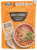 Miracle Noodle Ready To Eat Meal Thai Tom Yum Noodle Soup Gluten Free Vegan 280 Grams (Pack Of 6)