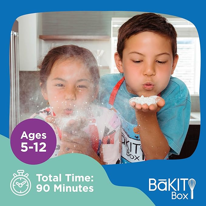 BāKIT Box Berry Blast-Off Tarts Baking Kit STEM Rocket Activity + DIY Jam Pastries Printed Recipe &amp Activity Guides Great Gift for Boys &amp Girls