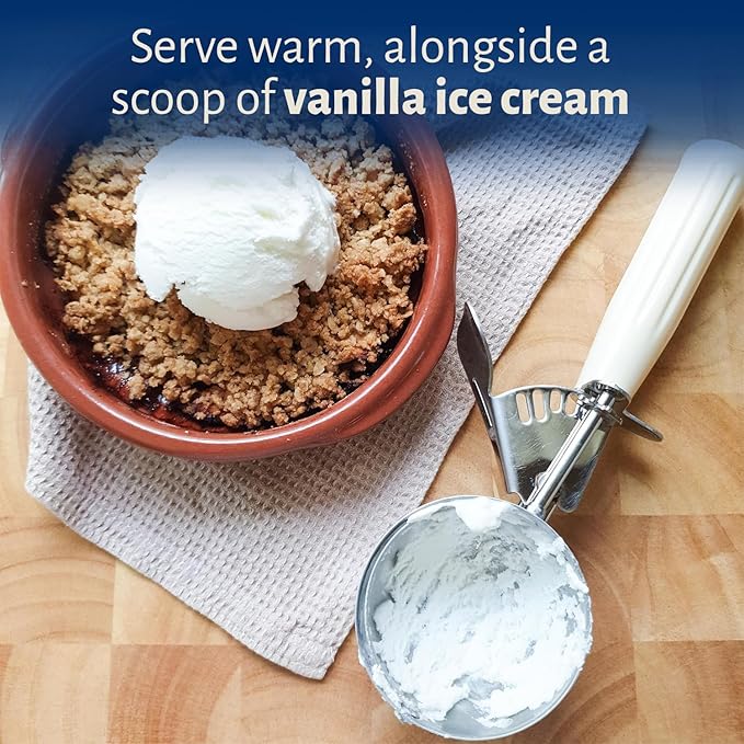 Calhoun Bend Mill Blueberry Crumble Mix | Delicious Easy to Make Crumble Dessert | Perfect for Blueberries or Your Favorite Fruits | Classic Dessert | Ideal for Baking Enthusiasts - 8 Oz (Pack of 6)