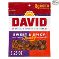 DAVID Roasted and Salted Sweet and Spicy Jumbo Sunflower Seeds Keto Friendly 5.25 oz 12 Pack