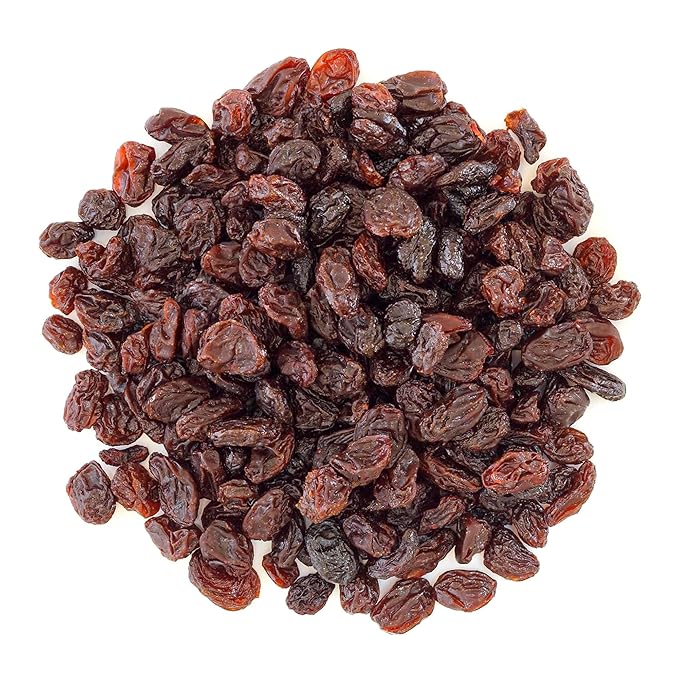 Food to Live Organic Sultana Raisins 5 Pounds - Non-GMO Unsweetened Unsulfured Lightly Coated with Organic Sunflower Oil Vegan Paleo Friendly Bulk. No Sugar Added. Vitis Vinifera Linne