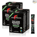 Mount Hagen 25 Count Single Serve Instant Decaf Coffee Packets - 4 Pack | Decaffeinated Organic Medium Roast Arabica Beans | Eco-friendly Fair-Trade [4 x 25 sticks/1.76oz/50g]