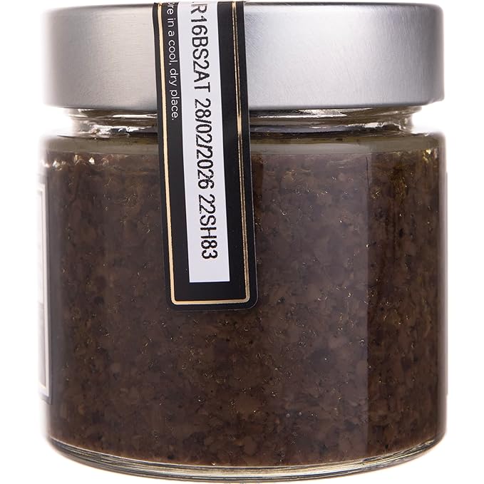 Tuscanini Reserve Black Summer Truffle Sauce 6.35oz | Product of Italy | Certified Kosher