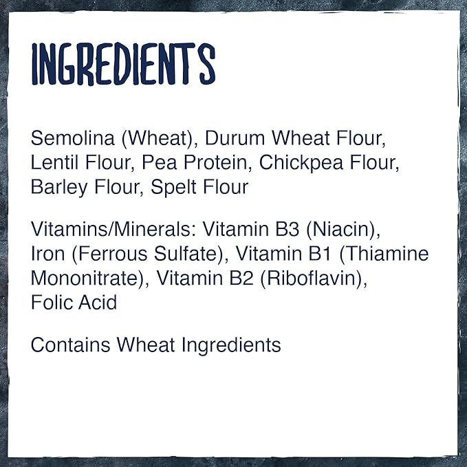 BARILLA Protein+ (Plus) Spaghetti | Protein from Lentils Chickpeas &amp Peas | Good Source of Plant-Based Protein | Protein Pasta | Non-GMO | Kosher Certified | 14.5 Ounce Box (7 Servings per Box)