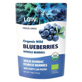LOOV Wild Organic Dried Blueberries No Added Sugar No Added Oil 4 Ounces Freeze Dried Blueberries Organic From Nordic Forests 100% Whole Fruit Wild Blueberries Non-GMO Unsweetened Dried Fruit