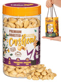 Cashews Roasted Lightly Salted - Snacks for Adults Whole Nut (No Mixed) Oil Free Roast Farm Fresh Plant Based Protein Healthy Nuts Ingredients: Cashew Nuts &amp Sea Salt 17.64 oz (Pack of 1)