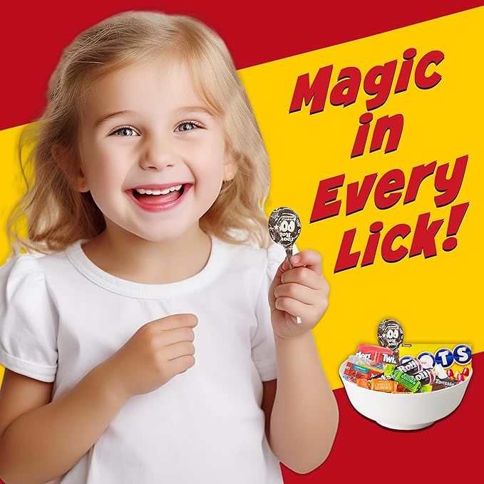 Assorted Candy Variety Pack 5 LB Individually Wrapped Bulk Mix Licorice Twists and Tootsee Roll Party Candy Assortment Snack Size Canndy for Kids Birthdays Party Favors Stocking Stuffers Pinata