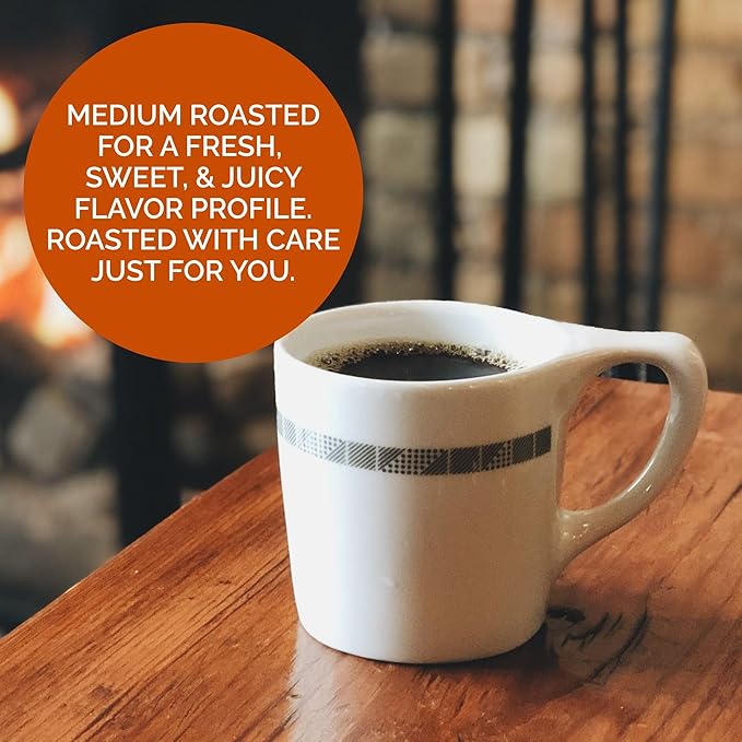Stone Creek Coffee Medium Roast Whole Bean Coffee – 12 Ounce (Pack of 1) – Specialty Smooth and Sweet Fresh Roasted Coffee Beans with Fruity/Chocolate Tasting Notes Cream City