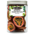 Drink Botanicals Ireland | Dehydrated Dried Passion Fruit Slices | 20+ Slices Approx | 100% Natural | Passion Fruit For Garnishing Cocktails Mocktails Cakes | 40 Grams | 1.41 oz | PET Recyclable Jar