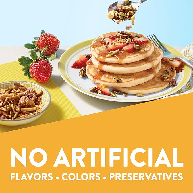 Krusteaz Heart Healthy Buttermilk Pancake and Waffle Mix Light &amp Fluffy 25.2 oz Boxes (Pack of 8)