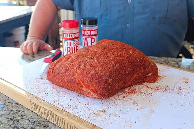 Killer Hogs AP Seasoning Championship BBQ and Grill All Purpose Dry Rub for Beef Steak Burgers Pork and Chicken Salt Pepper Garlic 21.7 oz Shaker