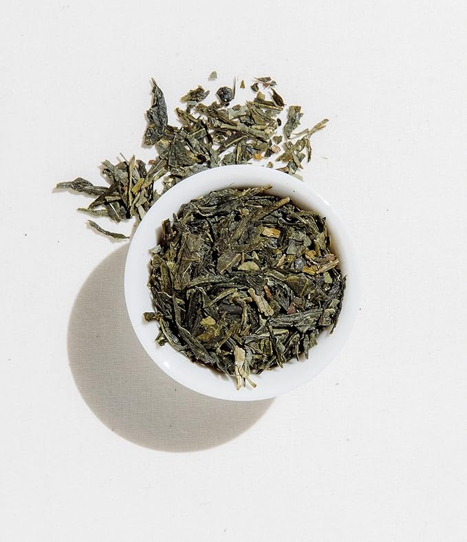 Art of Tea | Organic Sencha Green Tea Bags | 50 Pyramid Tea Bag Sachets