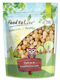 Food to Live Dry Roasted Macadamia Nuts with Himalayan Salt 2 Pounds – Oven Roasted Whole Nuts Lightly Salted No Oil Added Vegan Snack Keto Kosher Bulk. High in Protein. Great for Baking