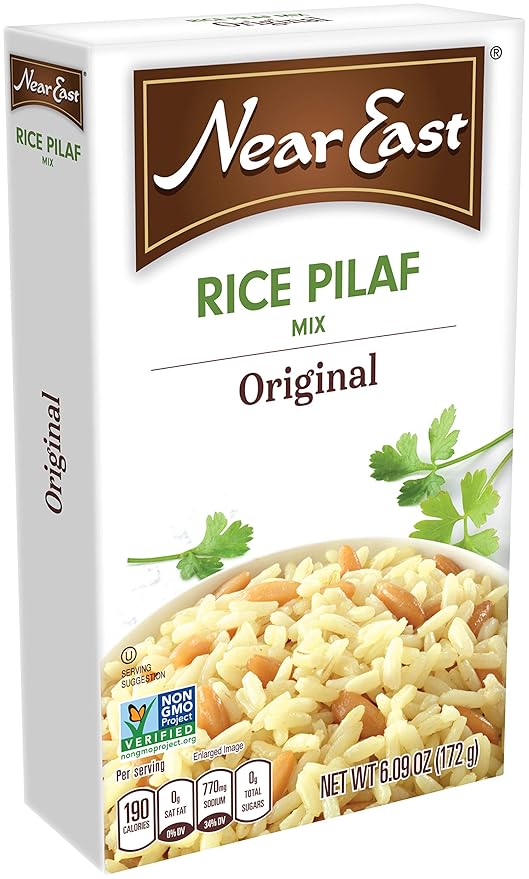 Near East Rice Pilaf Mix Original 6.09 Ounce (Pack of 12 Boxes)