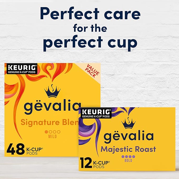 Gevalia Majestic Roast Bold Dark Roast K‐Cup Coffee Pods 12 ct. Box