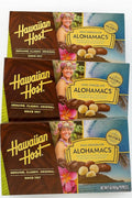 Hawaiian Host Alohamacs Milk Chocolate The Original Chocolate Covered Macadamia Nut 3 pack 15oz